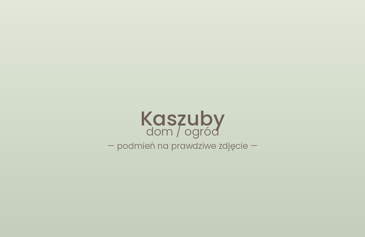 Dom na Kaszubach